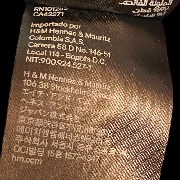 H&M Men’s Skinny &Denim 32/32. Black jeans skinny fit. Good used condition. ⚫️ - Picture 8 of 13